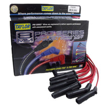 Load image into Gallery viewer, Taylor Cable 74249 8mm Spiro-Pro Ignition Wire Set; Spiro-Wound; Custom Fit; 180/135 deg.; Red; Spark Plug Wire Set Taylor Cable Default Title
