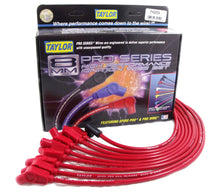 Load image into Gallery viewer, Taylor Cable 74259 8mm Spiro-Pro Ignition Wire Set; Spiro-Wound; Custom Fit; 135 deg.; Red; Spark Plug Wire Set Taylor Cable Default Title
