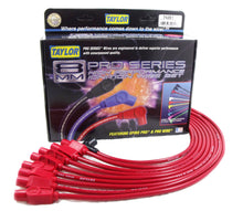 Load image into Gallery viewer, Taylor Cable 74261 8mm Spiro-Pro Ignition Wire Set; Red; Stock; 11.75 in.; 180 Deg. Plug Boot; Spark Plug Wire Set Taylor Cable Default Title
