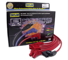Load image into Gallery viewer, Taylor Cable 74266 8mm Spiro-Pro Ignition Wire Set; Spiro-Wound; Custom Fit; 180/135 deg.; Red; Spark Plug Wire Set Taylor Cable

