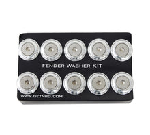 Load image into Gallery viewer, NRG Fender Washer Kit w/Rivets For Plastic (Silver) - Set of 10 Hardware Kits - Other NRG
