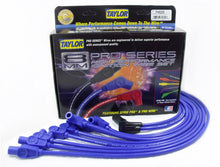 Load image into Gallery viewer, Taylor Cable 74625 8mm Spiro-Pro Ignition Wire Set; Spiro-Wound; Custom Fit; 90/180 Deg.; Blue; Spark Plug Wire Set Taylor Cable Default Title
