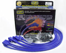Load image into Gallery viewer, Taylor Cable 74647 8mm Spiro-Pro Ignition Wire Set; Spiro-Wound; Custom Fit; 180/90 deg.; Red; Spark Plug Wire Set Taylor Cable
