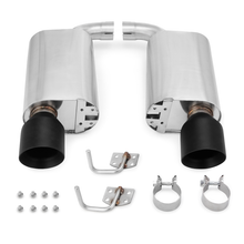 Load image into Gallery viewer, Mishimoto 2015+ Ford Mustang GT Street Axleback Exhaust w/ BlackTips Axle Back Mishimoto
