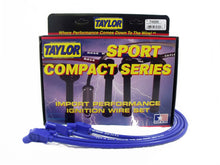 Load image into Gallery viewer, Taylor Cable 74695 8mm Spiro-Pro Ignition Wire Set; Spiro-Wound; Custom Fit; 135 deg.; Blue; Spark Plug Wire Set Taylor Cable Default Title
