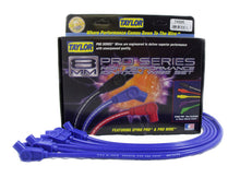 Load image into Gallery viewer, Taylor Cable 74696 8mm Spiro-Pro Ignition Wire Set; Spiro-Wound; Custom Fit; 135 deg.; Blue; Spark Plug Wire Set Taylor Cable Default Title
