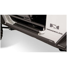 Load image into Gallery viewer, Bushwacker 07-18 Jeep Wrangler Trail Armor Rocker Panel and Sill Plate Cover - Black Body Armor &amp; Rock Rails Bushwacker
