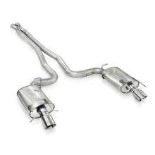 Load image into Gallery viewer, Stainless Works 09-15 Cadillac CTS-V Sedan 3in Catback System X-Pipe Turbo S-Tube Mufflers 4in Tips Catback Stainless Works
