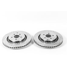 Load image into Gallery viewer, Power Stop 15-17 Chevrolet SS Rear Evolution Drilled &amp; Slotted Rotors - Pair Brake Rotors - Slot &amp; Drilled PowerStop

