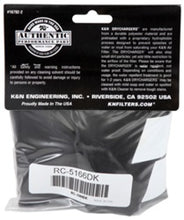 Load image into Gallery viewer, K&amp;N Round Tapered Drycharger Air Filter Wrap 8in B ID x 6.625in T ID x 10.5in H Pre-Filters K&amp;N Engineering   
