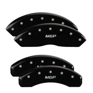 MGP 4 Caliper Covers Engraved Front & Rear MGP Black finish silver ch Caliper Covers MGP