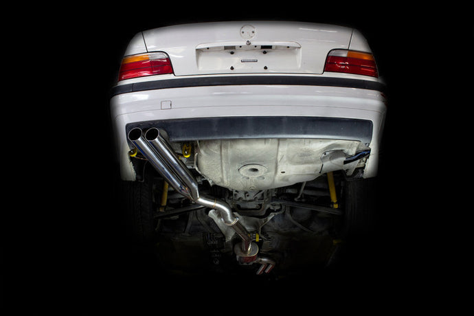 ISR Performance Series II - EP Dual Rear Section Only - BMW E36 Axle Back ISR Performance   