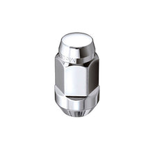 Load image into Gallery viewer, McGard Hex Lug Nut (Cone Seat Bulge Style) M14X1.5 / 22mm Hex / 1.945in. Length (4-Pack) - Chrome Lug Nuts McGard

