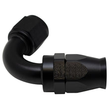 Load image into Gallery viewer, DeatschWerks 10AN Female Flare Swivel 120-Degree Hose End PTFE - Anodized Matte Black Fittings DeatschWerks
