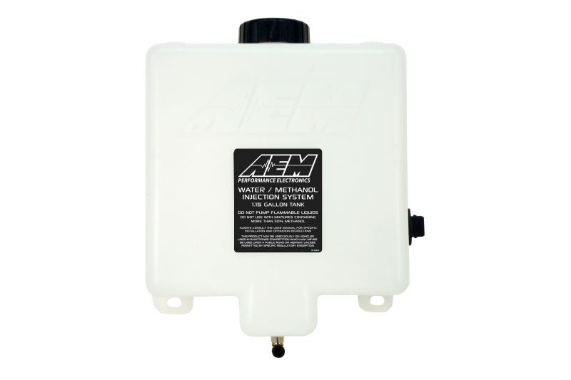 AEM V2 Water / Methanol 1.15 Gallon Methanol Injection Tank Water Meth Components AEM