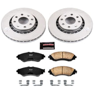 Power Stop 04-11 Chevrolet Aveo Front Z17 Evolution Geomet Coated Brake Kit Brake Kits - Performance Blank PowerStop