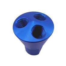 Load image into Gallery viewer, Nitrous Express 3 Port Showerhead Distribution Block - Blue Distribution Blocks Nitrous Express
