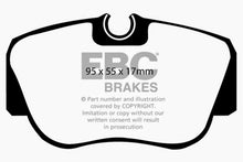 Load image into Gallery viewer, EBC 84-86 Mercedes-Benz 190/190E 2.3 Ultimax2 Front Brake Pads Brake Pads - OE EBC   
