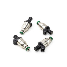 Load image into Gallery viewer, DeatschWerks Universal 1800cc Low Impedance 14mm Upper Injector - Set of 4 Fuel Injector Sets - 4Cyl DeatschWerks
