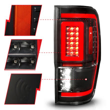 Load image into Gallery viewer, ANZO 19-22 Ford Ranger Full LED Taillights w/ Lightbar Sequential Signal Black Housing/Clear Lens Tail Lights ANZO
