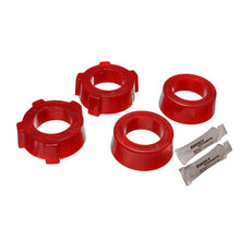 Load image into Gallery viewer, Energy Suspension 69-78 Vokswagen (Air Cooled) Red Rear Spring Plate Bushing Set Bushing Kits Energy Suspension
