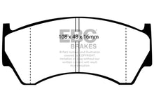 Load image into Gallery viewer, EBC 95-97 Nissan Sentra 1.6 Ultimax2 Front Brake Pads Brake Pads - OE EBC   
