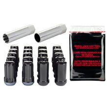 Load image into Gallery viewer, McGard SplineDrive Tuner 5 Lug Install Kit w/Locks &amp; Tool (Cone) M14X1.5 / 22mm Hex - Blk Lug Nuts McGard
