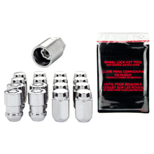 Load image into Gallery viewer, McGard 4 Lug Hex Install Kit w/Locks (Cone Seat Nut) 1/2-20 / 13/16 Hex / 1.5in. Length - Chrome Lug Nuts McGard
