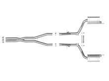 Load image into Gallery viewer, aFe MACH Force-Xp 3in 304 SS Cat-Back Exhaust 15-20 Dodge Charger Hellcat V8-6.2L (sc) / 392 V8-6.4L Catback aFe
