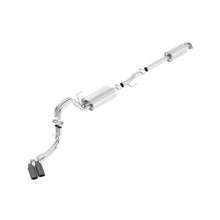 Load image into Gallery viewer, Borla 15-17 Ford F-150 2.7/3.5L V6 / 5.0 V8 2/4WD Black Chrome Angle-Cut Side Exit Catback Exhaust Catback Borla
