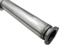 Load image into Gallery viewer, aFe Atlas Exhausts 5in DPF-Back Aluminized Steel Exhaust Sys 2015 Ford Diesel V8 6.7L (td) Black Tip DPF Back aFe
