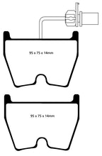 Load image into Gallery viewer, EBC 06-09 Audi RS4 4.2 (Cast Iron Rotors) Yellowstuff Front Brake Pads Brake Pads - Performance EBC   
