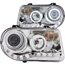 Load image into Gallery viewer, ANZO 2005-2010 Chrysler 300C Projector Headlights w/ Halo Chrome (CCFL) G2 Headlights ANZO
