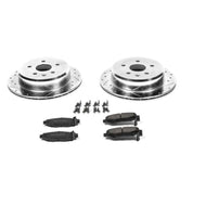 Power Stop 92-98 Lexus SC300 Rear Z23 Evolution Sport Brake Kit Brake Kits - Performance D&S PowerStop   