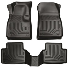 Load image into Gallery viewer, Husky Liners 13-14 Buick Encore WeatherBeater Black Front/2nd Row Floor Liners Floor Mats - Rubber Husky Liners
