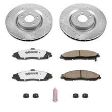 Load image into Gallery viewer, Power Stop 06-09 Cadillac XLR Front Z26 Street Warrior Brake Kit Brake Kits - Performance D&amp;S PowerStop   

