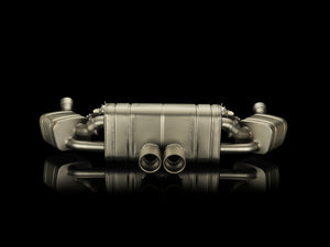 Akrapovic 12-15 Porsche Boxster (981) Slip-On Line (Titanium) w/ Titanium Tips Muffler Akrapovic   