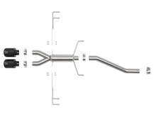 Load image into Gallery viewer, aFe Takeda 2.5in 304SS Axle-Back Exhaust System 17-19 Honda Civic Type R L4-2.0L (t) - Black Tip Axle Back aFe
