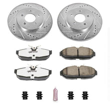 Load image into Gallery viewer, Power Stop 05-11 Ford Mustang Rear Z26 Street Warrior Brake Kit Brake Kits - Performance D&amp;S PowerStop   
