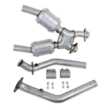 Load image into Gallery viewer, BBK 99-04 Mustang 4.6 GT / Cobra High Flow X Pipe With Catalytic Converters - 2-1/2 Catback BBK
