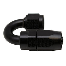 Load image into Gallery viewer, DeatschWerks 6AN Female Swivel 180-Degree Hose End CPE - Anodized Matte Black Fittings DeatschWerks
