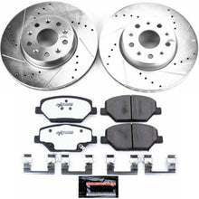 Load image into Gallery viewer, Power Stop 16-19 Chevrolet Camaro Front Z26 Street Warrior Brake Kit Brake Kits - Performance D&amp;S PowerStop   
