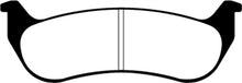 Load image into Gallery viewer, EBC 05-07 Chrysler Pacifica 3.5 Greenstuff Rear Brake Pads Brake Pads - Performance EBC   
