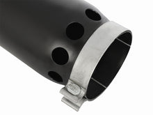 Load image into Gallery viewer, aFe MACHForce XP Cat-Back SS-304 5in Interooled Exhaust Tip 5in In x 6in Outx16inL Bolt-On Right Blk Catback aFe
