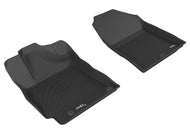 3D MAXpider 2017-2020 Hyundai Elantra Kagu 1st Row Floormat - Black Floor Mats - Rubber 3D MAXpider   