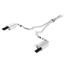 Load image into Gallery viewer, Borla Atak S Cat-Back 15-17 Ford Mustang GT 5.0L V8 MT/AT 2.5in pipe 4in tip (Black Chrome) Catback Borla
