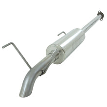 Load image into Gallery viewer, MBRP 05-11 Toyota Tacoma 4.0L EC/CC-SB Cat Back Turn Down Single Side T409 Exhaust Catback MBRP
