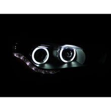 Load image into Gallery viewer, ANZO 2008-2015 Mitsubishi Lancer Projector Headlights w/ Halo Black (CCFL) Headlights ANZO
