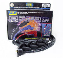 Load image into Gallery viewer, Taylor Cable 77005 8mm Spiro-Pro Ignition Wire Set; Black; Stock; 9.5 in.; OE Spark Plug Boot; Spark Plug Wire Set Taylor Cable Default Title
