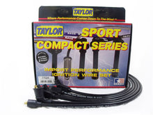 Load image into Gallery viewer, Taylor Cable 77024 8mm Spiro-Pro Ignition Wire Set; Spiro-Wound; Custom Fit; 135 deg.; Black; Spark Plug Wire Set Taylor Cable Default Title
